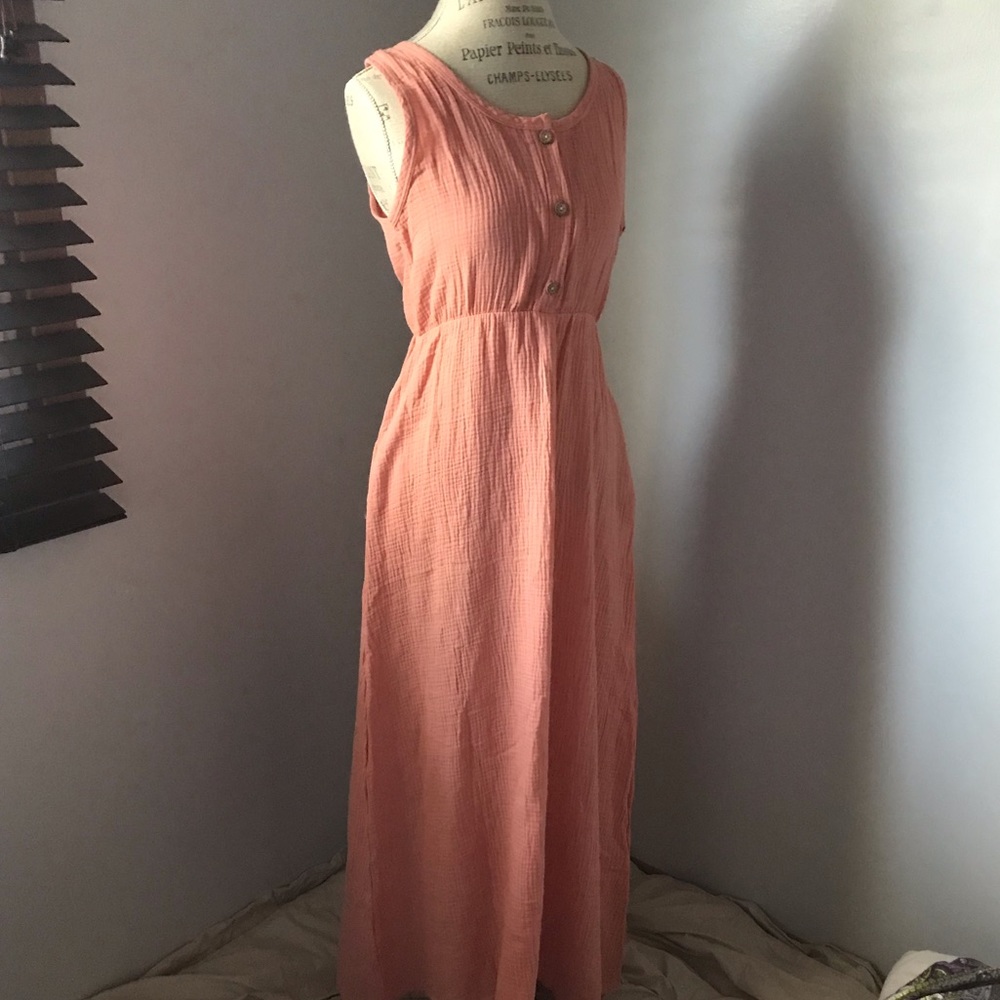 Peach Long Dress, free in a Bundle